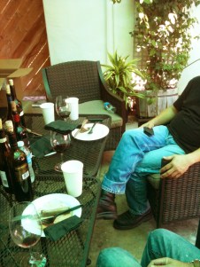 On the Veranda at Maximilliano's